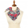 PAVLOVO POSAD RUSSIAN SHAWL 72x72 cm 28x28 inches 100% Wool Scarf 2058-2