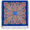 ORIGINAL PAVLOVO POSAD RUSSIAN SHAWL 89x89 cm 35x35 inches 100% Wool Scarf Silk Fringe Wrap 1559-14