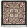 PAVLOVO POSAD RUSSIAN SHAWL 125x125 cm 49x49" 100% Wool Scarf Wrap 1851-9