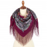 ORIGINAL PAVLOVO POSAD RUSSIAN SHAWL 89x89 cm 35x35 inches 100% Wool Scarf Wrap 1844-7