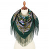 ORIGINAL PAVLOVO POSAD RUSSIAN SHAWL 89x89 cm 35x35 inches 100% Wool Scarf Wrap 1844-9