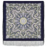 ORIGINAL PAVLOVO POSAD RUSSIAN SHAWL 89x89 cm 35x35 inches 100% Wool Scarf Wrap 1850-15