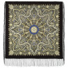 ORIGINAL PAVLOVO POSAD RUSSIAN SHAWL 89x89 cm 35x35 inches 100% Wool Scarf Wrap 1850-17