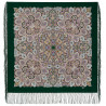 ORIGINAL PAVLOVO POSAD RUSSIAN SHAWL 89x89 cm 35x35 inches 100% Wool Scarf Wrap 1893-10