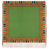 ORIGINAL PAVLOVO POSAD RUSSIAN SHAWL 89x89 cm 35x35 inches 100% Wool Scarf Wrap 1898-52