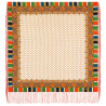 ORIGINAL PAVLOVO POSAD RUSSIAN SHAWL 89x89 cm 35x35 inches 100% Wool Scarf Wrap 1898-54