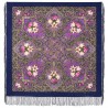 PAVLOVO POSAD RUSSIAN SHAWL 125x125 cm 49x49" 100% Wool Scarf Wrap 1862-14