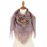 ORIGINAL PAVLOVO POSAD RUSSIAN SHAWL 89x89 cm 35x35 inches 100% Wool Scarf Wrap 1929-16