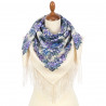 ORIGINAL PAVLOVO POSAD RUSSIAN SHAWL 89x89 cm 35x35 inches 100% Wool Scarf Wrap 1957-1