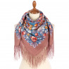 ORIGINAL PAVLOVO POSAD RUSSIAN SHAWL 89x89 cm 35x35 inches 100% Wool Scarf Wrap 1994-2
