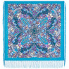 ORIGINAL PAVLOVO POSAD RUSSIAN SHAWL 89x89 cm 35x35 inches 100% Wool Scarf Wrap 1994-11