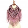 ORIGINAL PAVLOVO POSAD RUSSIAN SHAWL 89x89 cm 35x35 inches 100% Wool Scarf Wrap 1996-3