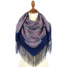 ORIGINAL PAVLOVO POSAD RUSSIAN SHAWL 89x89 cm 35x35 inches 100% Wool Scarf Wrap 1996-14