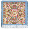 ORIGINAL PAVLOVO POSAD RUSSIAN SHAWL 89x89 cm 35x35 inches 100% Wool Scarf Wrap 2003-1