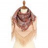 ORIGINAL PAVLOVO POSAD RUSSIAN SHAWL 89x89 cm 35x35 inches 100% Wool Scarf Wrap 2043-2