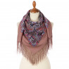 ORIGINAL PAVLOVO POSAD RUSSIAN SHAWL 89x89 cm 35x35 inches 100% Wool Scarf Wrap 2062-3