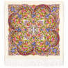 ORIGINAL PAVLOVO POSAD RUSSIAN SHAWL 89x89 cm 35x35 inches 100% Wool Scarf Wrap 2067-2