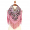 ORIGINAL PAVLOVO POSAD RUSSIAN SHAWL 89x89 cm 35x35 inches 100% Wool Scarf Wrap 2077-3