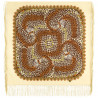 ORIGINAL PAVLOVO POSAD RUSSIAN SHAWL 89x89 cm 35x35 inches 100% Wool Scarf Wrap 2118-16
