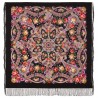 PAVLOVO POSAD RUSSIAN SHAWL 125x125 cm 49x49" 100% Wool Scarf Wrap 1869-18
