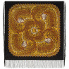 ORIGINAL PAVLOVO POSAD RUSSIAN SHAWL 89x89 cm 35x35 inches 100% Wool Scarf Wrap 2118-18