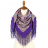 ORIGINAL PAVLOVO POSAD RUSSIAN SHAWL 89x89 cm 35x35 inches 100% Wool Scarf Wrap 681-15