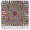 ORIGINAL PAVLOVO POSAD RUSSIAN SHAWL 89x89 cm 35x35 inches 100% Wool Scarf Wrap 789-54