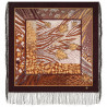 ORIGINAL PAVLOVO POSAD RUSSIAN SHAWL 89x89 cm 35x35 inches 100% Wool Scarf Wrap 903-7