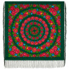 ORIGINAL PAVLOVO POSAD RUSSIAN SHAWL 89x89 cm 35x35 inches 100% Wool Scarf Wrap 919-10