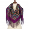 ORIGINAL PAVLOVO POSAD RUSSIAN SHAWL SCARF ITALIAN 100% WOOL CAPE 110x110cm 1625-15