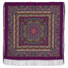 ORIGINAL PAVLOVO POSAD RUSSIAN SHAWL SCARF ITALIAN 100% WOOL CAPE 110x110cm 1625-15