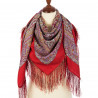 ORIGINAL PAVLOVO POSAD RUSSIAN SHAWL SCARF ITALIAN 100% WOOL CAPE 110x110cm 1625-4