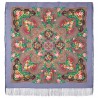 PAVLOVO POSAD RUSSIAN SHAWL 125x125 cm 49x49" 100% Wool Scarf Wrap 1882-1