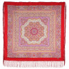 ORIGINAL PAVLOVO POSAD RUSSIAN SHAWL SCARF ITALIAN 100% WOOL CAPE 110x110cm 1625-4