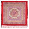 ORIGINAL PAVLOVO POSAD RUSSIAN SHAWL SCARF ITALIAN 100% WOOL CAPE 110x110cm 1625-4