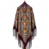 PAVLOVO POSAD RUSSIAN SHAWL 148x148 cm 58x58 inches 100% Wool Scarf Wrap 862-5 Summer in Pavlovo