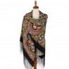 PAVLOVO POSAD RUSSIAN SHAWL 148x148 cm 58x58 inches 100% Wool Scarf Wrap 862-18 Summer in Pavlovo