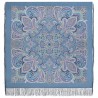PAVLOVO POSAD RUSSIAN SHAWL 125x125 cm 49x49" 100% Wool Scarf Wrap 1895-13