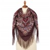PAVLOVO POSAD RUSSIAN SHAWL 125x125 cm 49x49" 100% Wool Scarf Wrap 1895-16