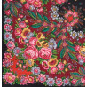 PAVLOVO POSAD RUSSIAN SHAWL 146x146 cm 57x57" 100% Wool Scarf Wrap Silk Fringe 1462-18