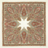 PAVLOVO POSAD RUSSIAN SHAWL 125x125 cm 49x49" 100% Wool Scarf Wrap 1008-3