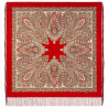 PAVLOVO POSAD RUSSIAN SHAWL 125x125 cm 49x49" 100% Wool Scarf Wrap 1008-5
