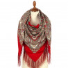 PAVLOVO POSAD RUSSIAN SHAWL 125x125 cm 49x49" 100% Wool Scarf Wrap 1008-5