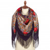 PAVLOVO POSAD RUSSIAN SHAWL 125x125 cm 49x49" 100% Wool Scarf Wrap 11-15