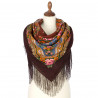 PAVLOVO POSAD RUSSIAN SHAWL 125x125 cm 49x49" 100% Wool Scarf Wrap 11-16