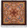 PAVLOVO POSAD RUSSIAN SHAWL 125x125 cm 49x49" 100% Wool Scarf Wrap 11-16