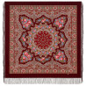 ORIGINAL PAVLOVO POSAD RUSSIAN SHAWL 125x125 cm Pavlovoposadsky Platok 100% Wool Scarf Wrap Fringe 1184-7