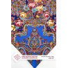 PAVLOVO POSAD RUSSIAN SHAWL 125x125 cm Pavlovoposadskiy Platok 49x49" 100% Wool Scarf Wrap Silk Fringe 1220-14 Town romance