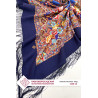 PAVLOVO POSAD RUSSIAN SHAWL 125x125 cm Pavlovoposadskiy Platok 49x49" 100% Wool Scarf Wrap Silk Fringe 1220-14 Town romance