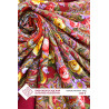PAVLOVO POSAD RUSSIAN SHAWL 125x125 cm Pavlovoposadskiy Platok 49x49" 100% Wool Scarf Wrap Silk Fringe 1220-6 Town romance